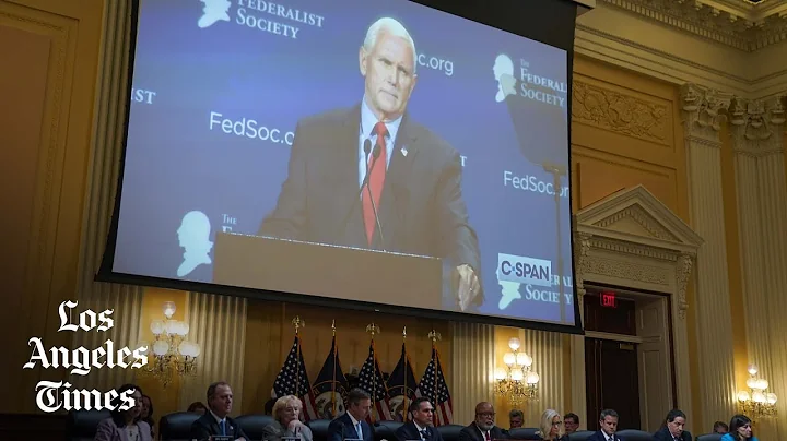 Jan. 6 panel reveals how Mike Pence resisted pressure campaign from Trump