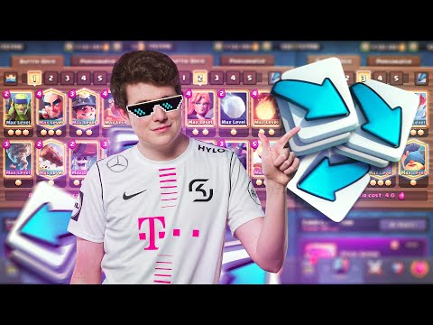 I COPY my opponent's deck after EVERY GAME in Clash Royale!