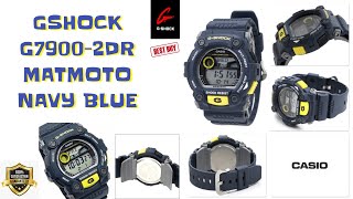 GSHOCK G7900-2DR Unboxing | MATMOTO Navy Blue | Light Demo | Detail Look | Marco Warranty | 3194