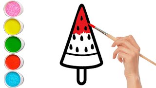 Easy Ice Cream Drawing Tutorial for Kids | Step-by-Step Guide