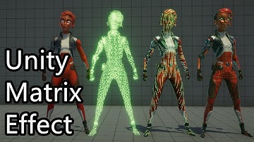 Unity Matrix Effect