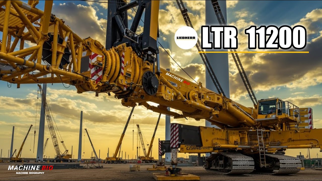 ラリマハート Liebherr LTR 11200 A Timeless Symbol of Power #liebherr #crane