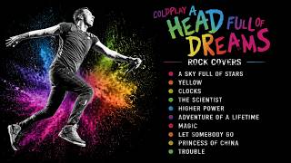 Coldplay Rock Covers 2026 🎸 | A Sky Full of Stars, Yellow, Clocks & More