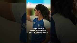 India Wins First Medal At Paris Olympics 2024 As Manu Bhaker Secures ...