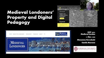 Medieval Londoners’ Property and Digital Pedagogy at Fordham (SIMS Lightning Talk)