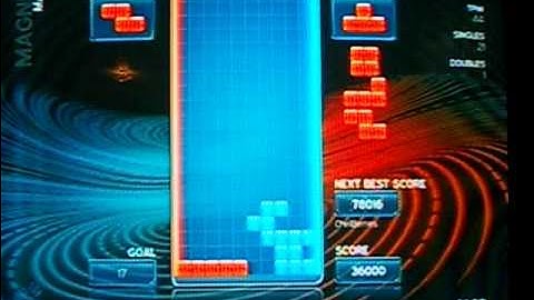 Tetris Magnetic Play through