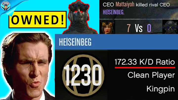 170+ KD Tryhard Griefer gets destroyed on GTA 5 Online