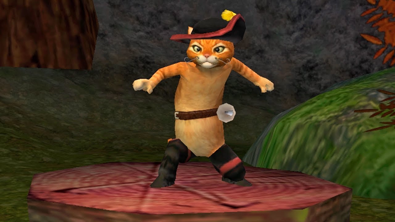 SHREK 2 (PS2/GAMECUBE/XBOX) #6 - Gameplay vs. Gato de Botas! (Legendado em  PT-BR) 