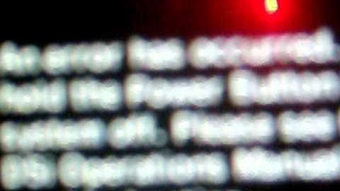 Nintendo DSi MASSIVE Error PLEASE HELP ME!!