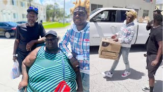 Kodak Black continues to give back to the communities