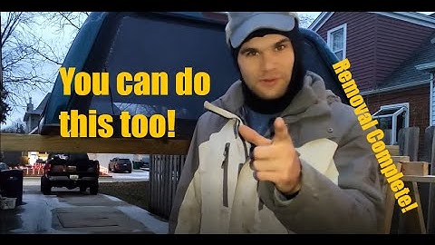 How to Remove a Hardtop/Camper/Canopy by yourself