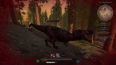 Path of Titans. Crispy Duck Pancakes... Rex vs Duck 1v1