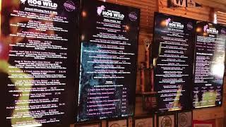 The Hog Wild, Midlothian, Illinois Menu Boards