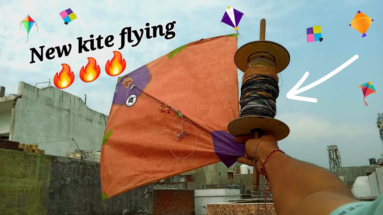 New kite flying 🪁🪁 || kite flying today 🔥🔥||shubh vlogs 😁😁 ||kite lover ...