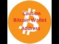 Be Careful while Copy/Pasting Bitcoin Wallet Address - YouTube