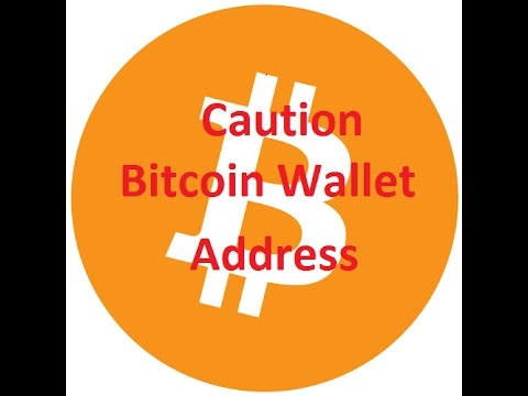 Be Careful While Copy/Pasting Bitcoin Wallet Address