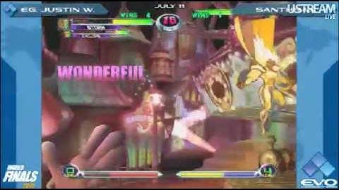 Marvel vs Capcom 2 Grand Final - Justin Wong vs Sanford Final Rounds - Evo 2010