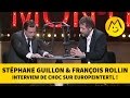 Stphane guillon  franois rollin  interview de choc sur europeintertl 