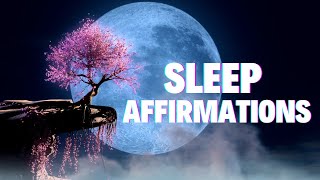 Relaxing Affirmations for Peaceful Sleep 💜💙 Sleep Affirmations For Positive Thinking 💜💙