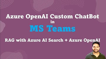 HR Policy Chatbot - MS Teams App with Azure OpenAI and Azure AI Search RAG | No Code Option | 2025