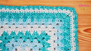 Easiest Crochet Border  Prettier than the name suggests! VERY simple beginner friendly Crochet!