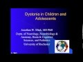 Dystonia in Children & Adolescents Webinar