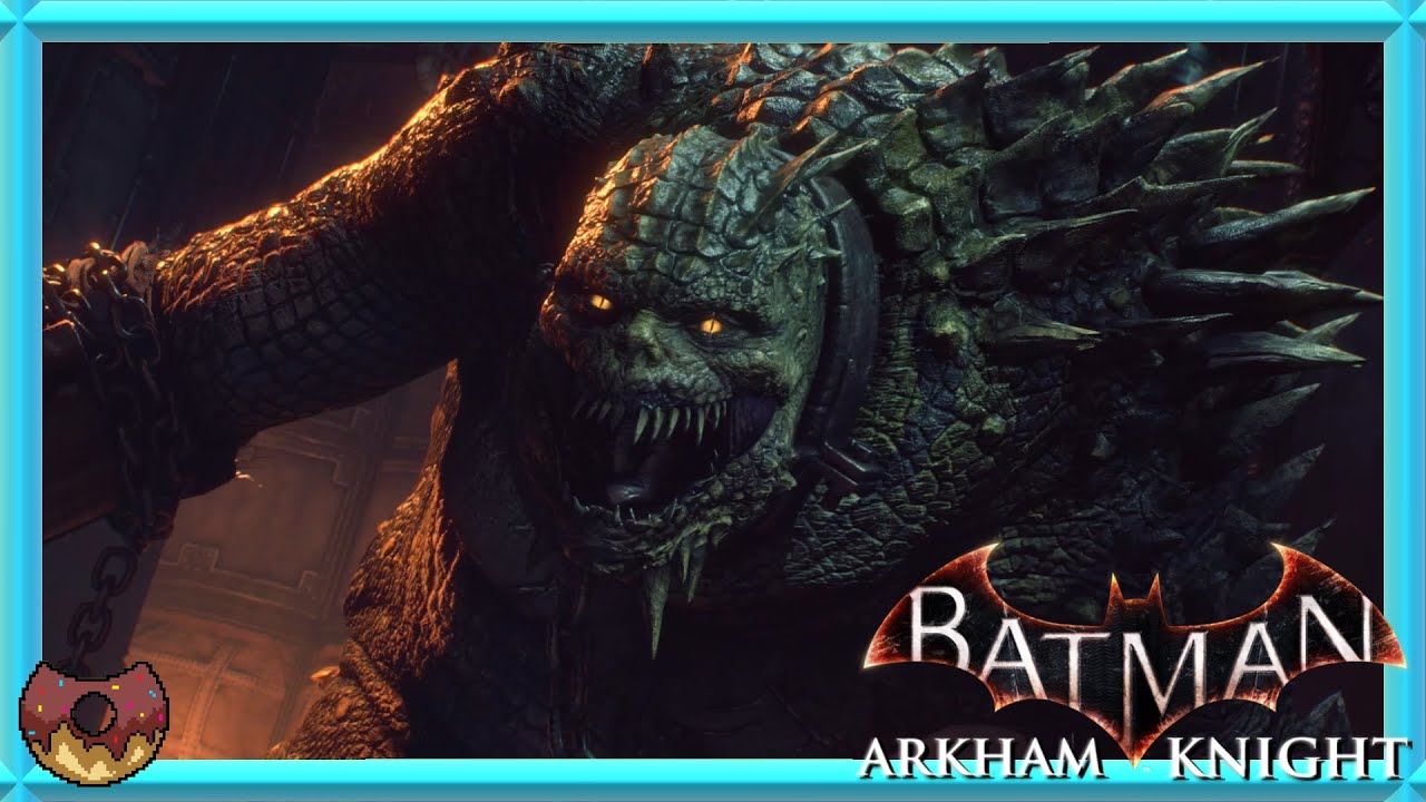 Batman Arkham Knight 18 Crocodilo e o dirigível da Penitenciária