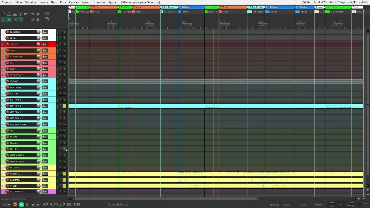 Jesus Em Tua Presença - Paulo César Baruk #multitrack #playback #vs