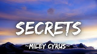 Miley Cyrus  Secrets  Ft Lindsey Buckingham Mick Fleetwood s