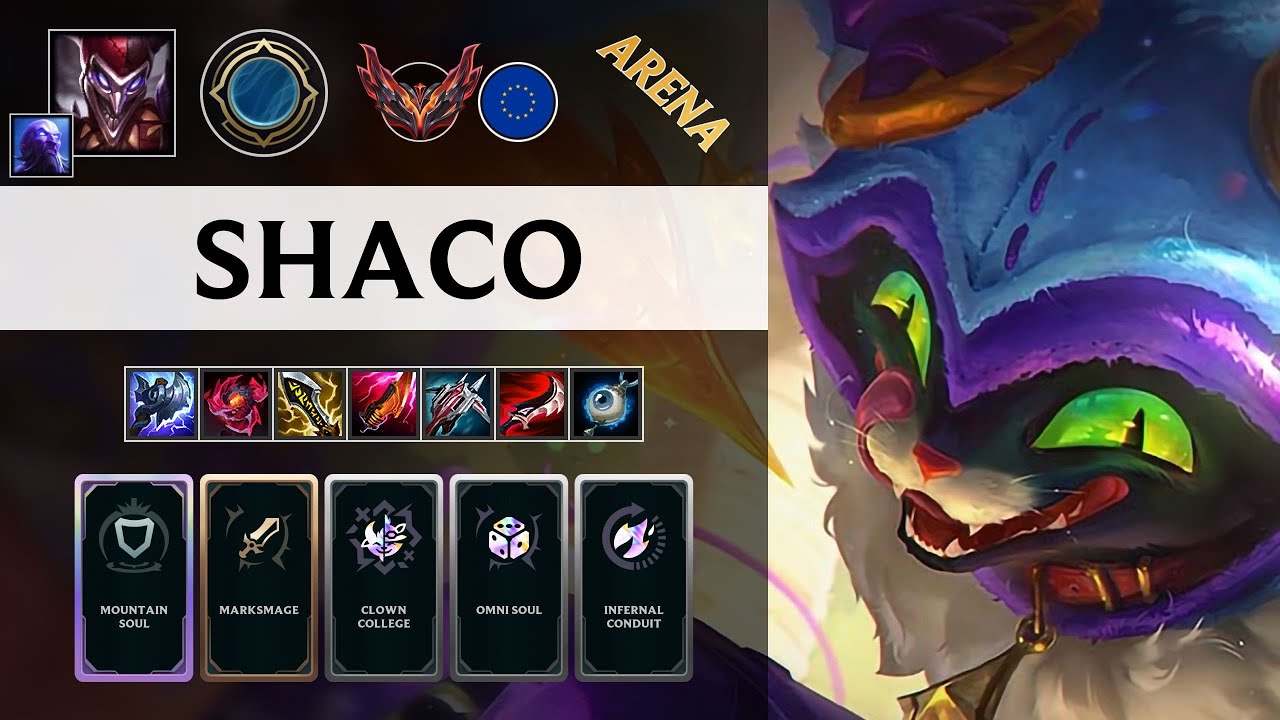 Shaco Arena - EUW Grandmaster Patch 25.22 - YouTube