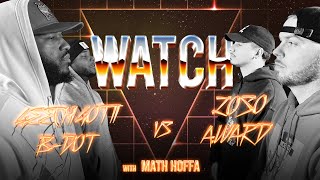 WATCH: GEECHI GOTTI & B-DOT vs LOSO & A.WARD with MATH HOFFA