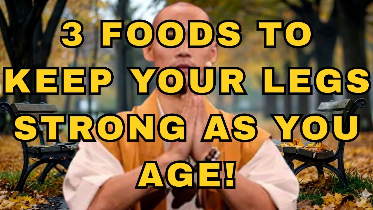 Warning Your Legs Fade First! Seniors MUST Eat These 3 Foods to Keep Them Strong and Healthy!