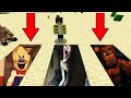 ВЫБЕРИ ПРАВИЛЬНУЮ ЯМУ ФРЕДДИ FNAF КУРИЦА ПРИЗРАК МОРОЖЕНЩИК ICE SCREAM В МАЙНКРАФТ БИТВА SCP