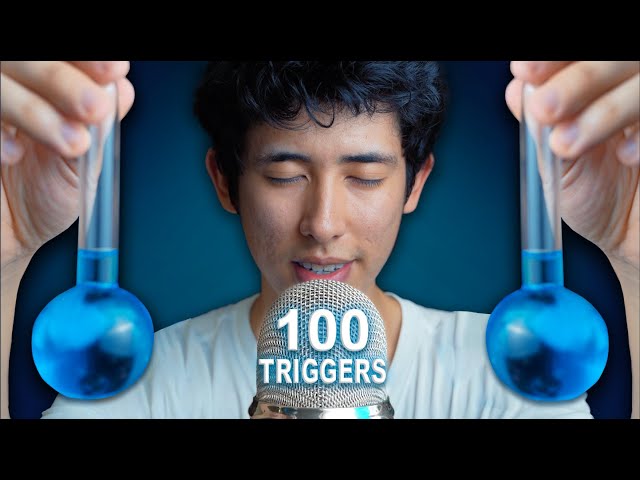 [ASMR] 100 Triggers To Help YOU Sleep TONIGHT class=