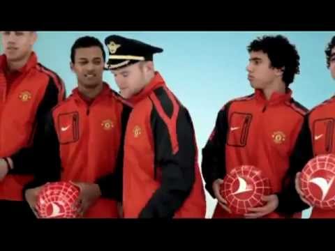 Manchester United - Turkish Airlines Safety Film (Fasten seat belts...)