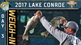 2017 Bassmaster Classic - Day 3 Weigh-In (FINAL DAY)