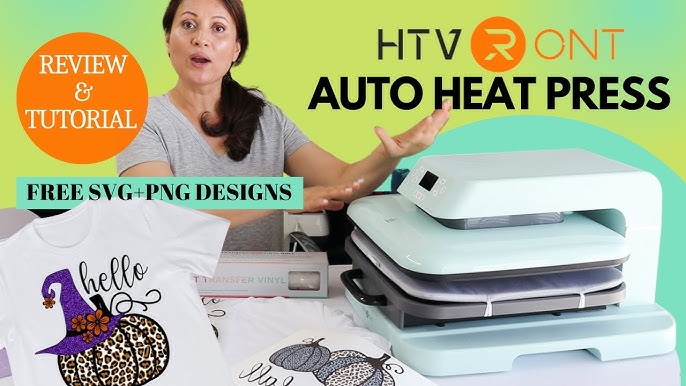 Auto Heat Press, 15x15 Magnetic Semi-automatic Heat Press Machine, Dig –  DIY Ireland