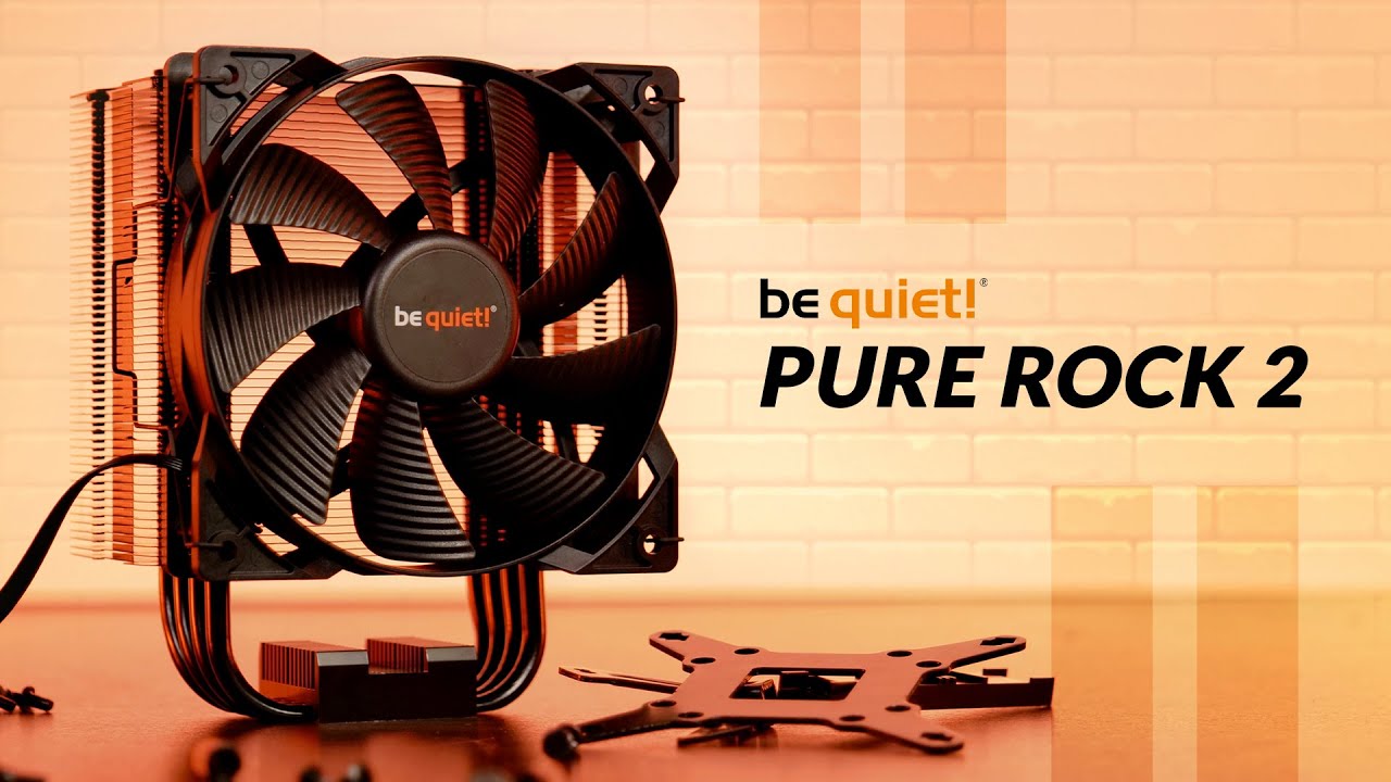 Be Quiet Pure Rock 2 Black Review | Silent CPU Cooler - YouTube | PC-Kühler