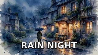 Rainy Bookshop Sleep Story for Adults 🌙 Rain Sounds — Fall Asleep Fast (3 Stories)