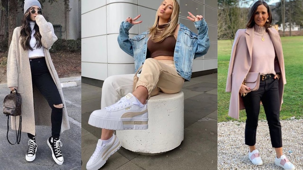 OUTFITS con TENIS CASUALES E INFORMALES 💋
