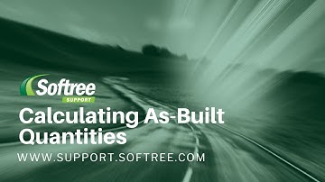 Calculating As-Built Quantities