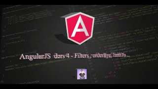 AngularJS dersleri (ders 4) - filter (view and custom ) / limitTo / orderBy ....