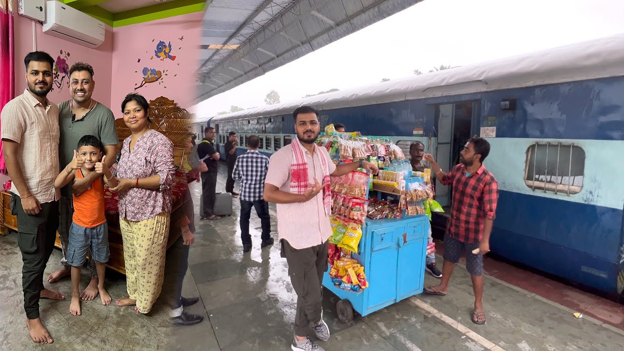 Guwahati-Dibrugarh Nagaland Exp Train *Subscriber ko kiya Surprise*