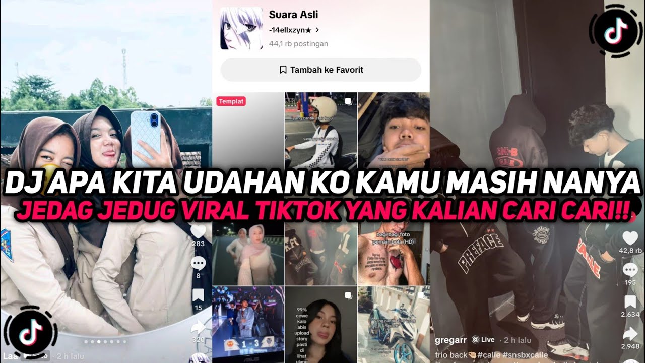 DJ APA KITA UDAHAN KO KAMU MASIH NANYA | DJ BERUBAH TENXI VIRAL TIKTOK YG KALIAN CARI CARI!!