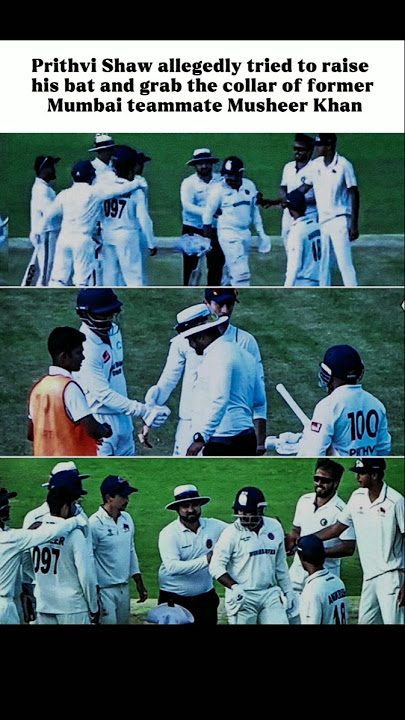 prithvi Shaw fight again 🥶