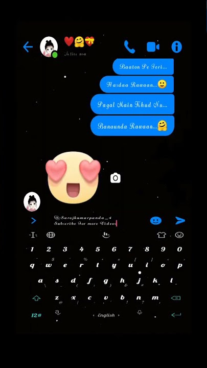 Tenu Takda Rawaan ||Message Chat Lyrics Status Video|#message #messagestatus @sarojkumarpanda_4