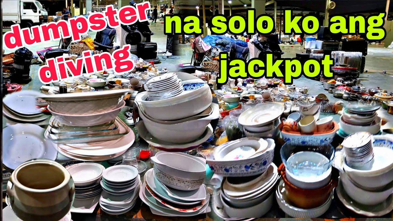 SOLONG SOLO KO ANG JACKPOT ‼️ISANG PLACE LANG PUNO AGAD ANG LAGAYAN / DUMPSTER DIVING