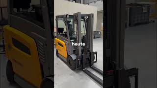 70 Jahre später: Opa-Stapli trifft seinen freshen Enkel 💛 #thenandnow #jungheinrich #morewithyou