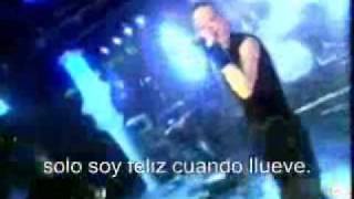 Garbage only happy when it rains subtitulado