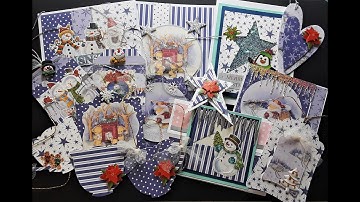 One Christmas paper pad - many projects
